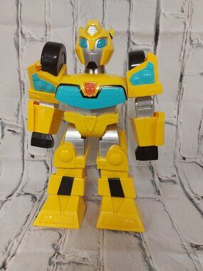 Transformers Bumblebee Yellow Robot Toy Figure Lights & Sounds